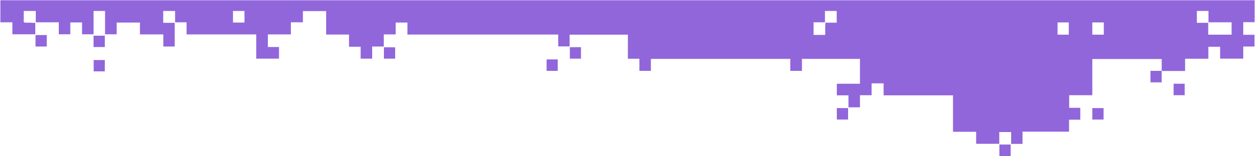 Pixel breakdown purple-thin