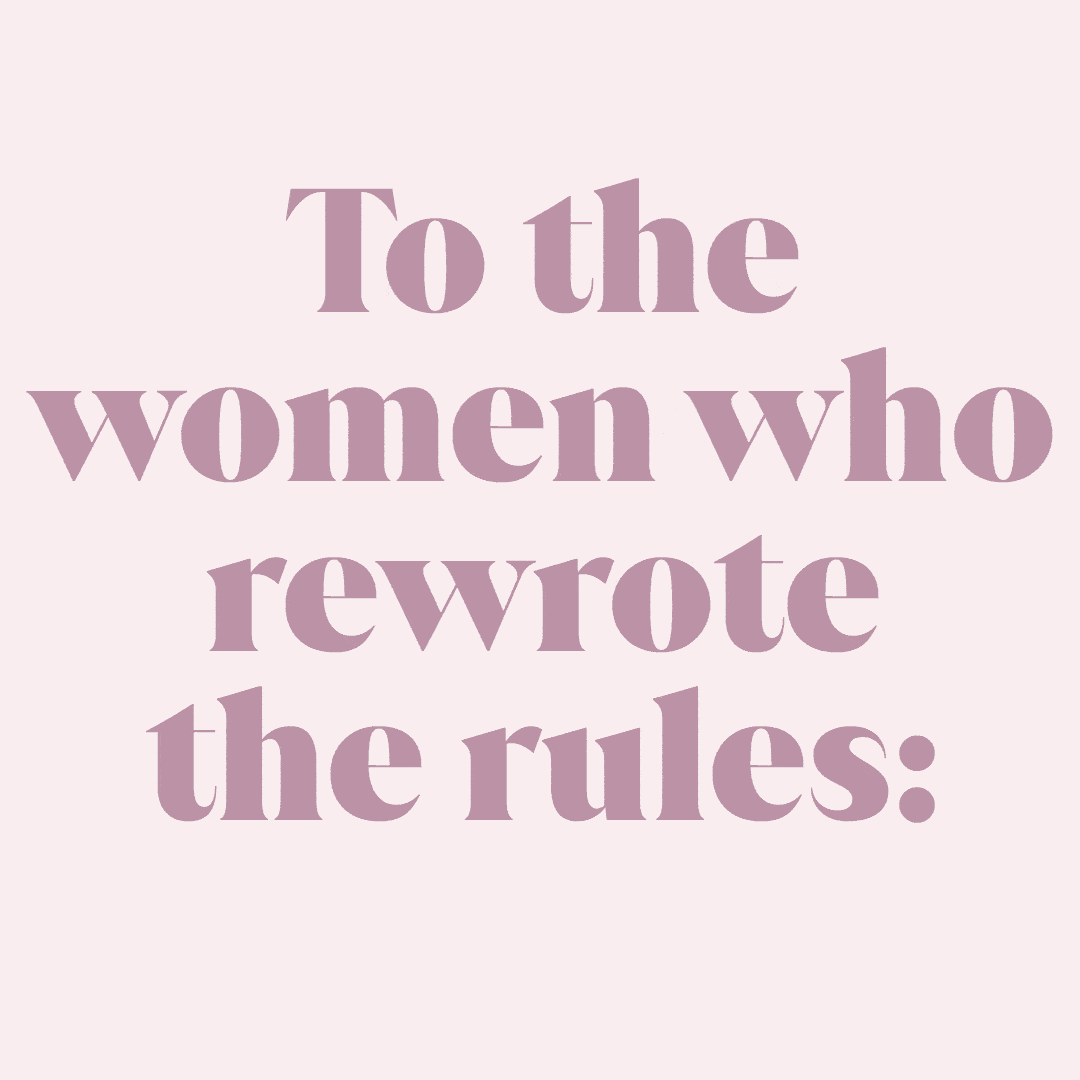 Visible Start Women Who Rewrote The Rules GIF