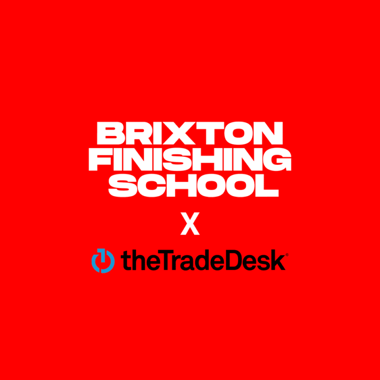Brixton Finishing School x The Trade Desk Logos