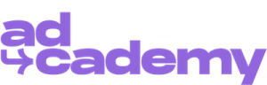 Ad cademy live purple logo